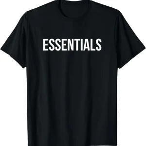 Essentials Black T-Shirt
