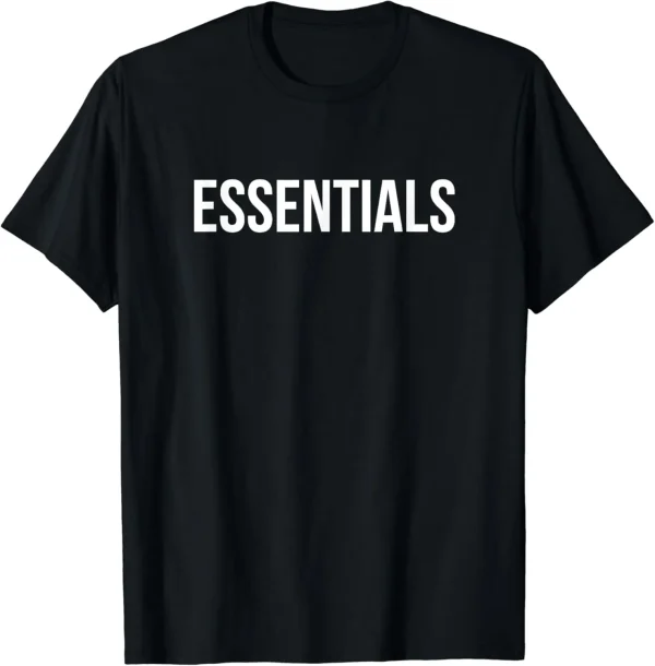 Essentials Black T-Shirt