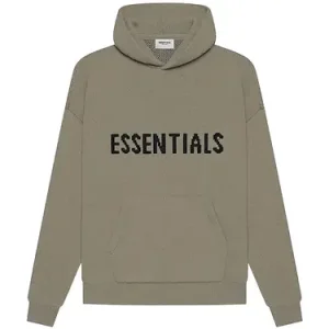 Essentials Knit Hoodie Taupe