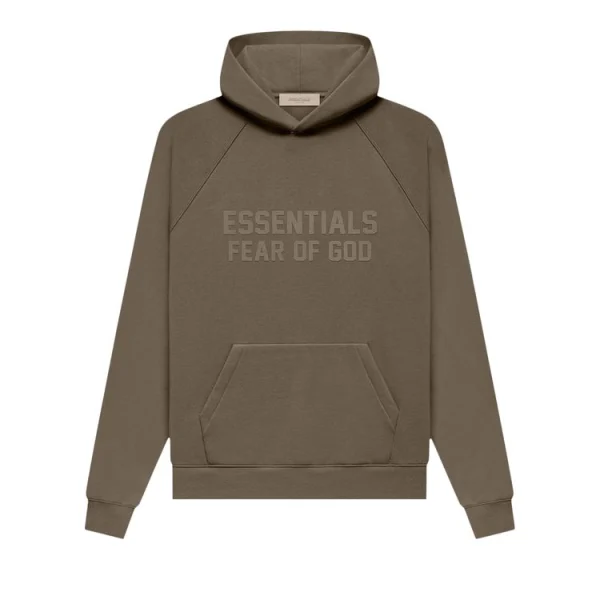 Fear Of God Brown Essentials Hoodie