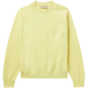 Fear of God Essentials Yellow Sweatshirt
