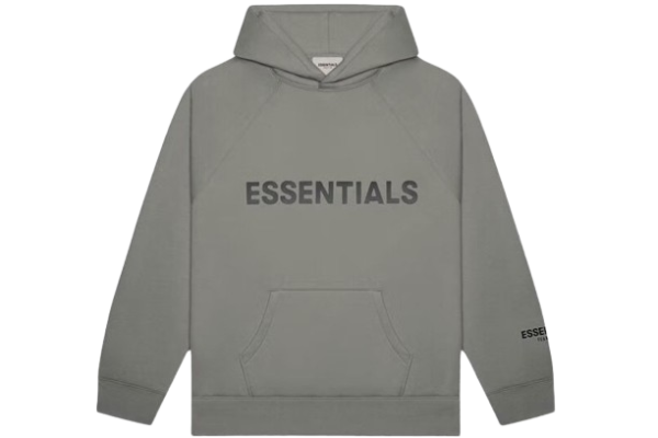 Fear of god grey hoodie