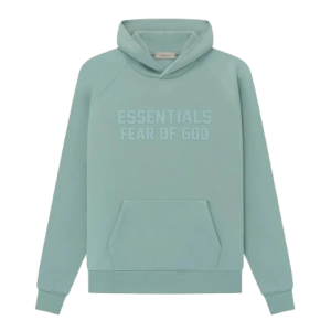 Fear of god essentials hoodie sycamore