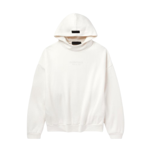 Fear of god essentials hoodie cloud dancer